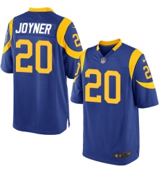 Men's Nike Los Angeles Rams #20 Lamarcus Joyner Game Royal Blue Alternate NFL Jersey
