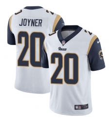 Youth Nike Los Angeles Rams #20 Lamarcus Joyner White Vapor Untouchable Limited Player NFL Jersey
