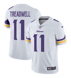 Youth Nike Minnesota Vikings #11 Laquon Treadwell White Vapor Untouchable Limited Player NFL Jersey