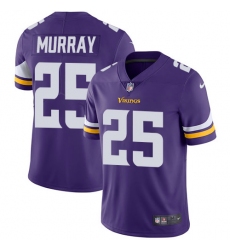Men's Nike Minnesota Vikings #25 Latavius Murray Purple Team Color Vapor Untouchable Limited Player NFL Jersey