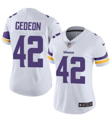 Women's Nike Minnesota Vikings #42 Ben Gedeon Elite White NFL Jersey