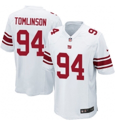 Men's Nike New York Giants #94 Dalvin Tomlinson Game White NFL Jersey