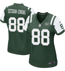 Women's Nike New York Jets #88 Austin Seferian-Jenkins Game Green Team Color NFL Jersey