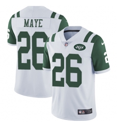 Youth Nike New York Jets #26 Marcus Maye Elite White NFL Jersey