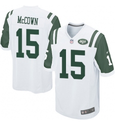 Men's Nike New York Jets #15 Josh McCown Game White NFL Jersey
