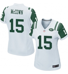 Women's Nike New York Jets #15 Josh McCown Game White NFL Jersey