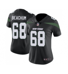 Women's New York Jets #68 Kelvin Beachum Black Alternate Vapor Untouchable Limited Player Football Jersey