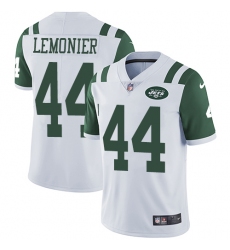 Youth Nike New York Jets #44 Corey Lemonier Elite White NFL Jersey