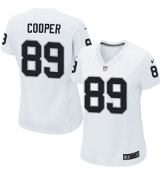 Women's Nike Oakland Raiders #89 Amari Cooper Game White NFL Jersey