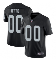 Youth Nike Oakland Raiders #00 Jim Otto Elite Black Team Color NFL Jersey