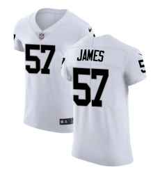 Men's Nike Oakland Raiders #57 Cory James White Vapor Untouchable Elite Player NFL Jersey