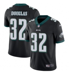 Men's Nike Philadelphia Eagles #32 Rasul Douglas Black Alternate Vapor Untouchable Limited Player NFL Jersey