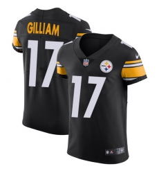 Men's Nike Pittsburgh Steelers #17 Joe Gilliam Black Team Color Vapor Untouchable Elite Player NFL Jersey