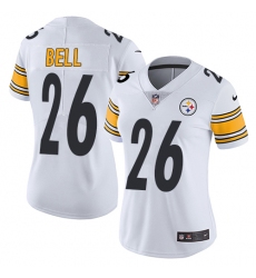 Women's Nike Pittsburgh Steelers #26 Le'Veon Bell Elite White NFL Jersey