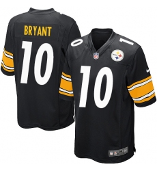 Men's Nike Pittsburgh Steelers #10 Martavis Bryant Game Black Team Color NFL Jersey