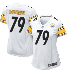 Women's Nike Pittsburgh Steelers #79 Javon Hargrave Game White NFL Jersey