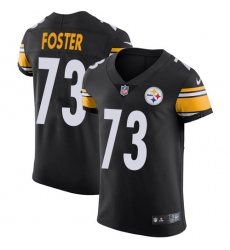 Men's Nike Pittsburgh Steelers #73 Ramon Foster Black Team Color Vapor Untouchable Elite Player NFL Jersey