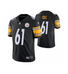 Men's Pittsburgh Steelers #61 Mason Cole Black Vapor Untouchable Limited Stitched Jersey