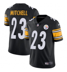 Men's Nike Pittsburgh Steelers #23 Mike Mitchell Black Team Color Vapor Untouchable Limited Player NFL Jersey