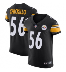 Men's Nike Pittsburgh Steelers #56 Anthony Chickillo Black Team Color Vapor Untouchable Elite Player NFL Jersey