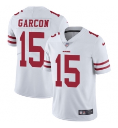 Youth Nike San Francisco 49ers #15 Pierre Garcon Elite White NFL Jersey