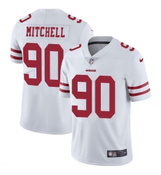 Youth Nike San Francisco 49ers #90 Earl Mitchell Elite White NFL Jersey