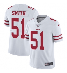 Youth Nike San Francisco 49ers #51 Malcolm Smith Elite White NFL Jersey