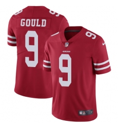 Youth Nike San Francisco 49ers #9 Robbie Gould Elite Red Team Color NFL Jersey