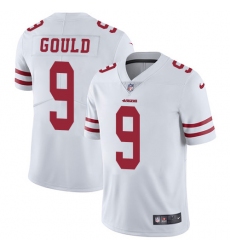 Youth Nike San Francisco 49ers #9 Robbie Gould Elite White NFL Jersey