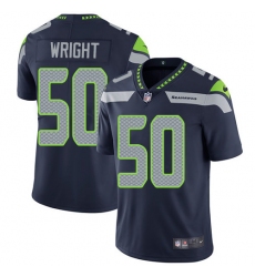 Youth Nike Seattle Seahawks #50 K.J. Wright Elite Steel Blue Team Color NFL Jersey