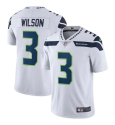 Youth Nike Seattle Seahawks #3 Russell Wilson Elite White NFL Jersey