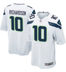 Men's Nike Seattle Seahawks #10 Paul Richardson Game White NFL Jersey