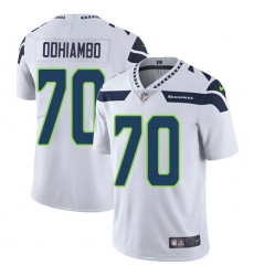 Youth Nike Seattle Seahawks #70 Rees Odhiambo Elite White NFL Jersey