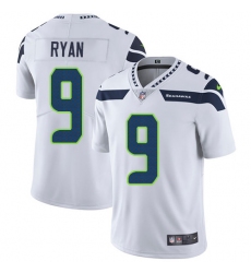 Youth Nike Seattle Seahawks #9 Jon Ryan Elite White NFL Jersey