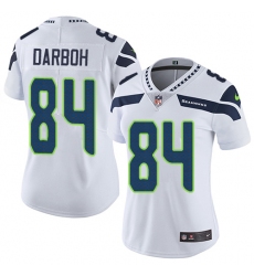 Women's Nike Seattle Seahawks #84 Amara Darboh Elite White NFL Jersey