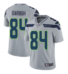 Youth Nike Seattle Seahawks #84 Amara Darboh Elite Grey Alternate NFL Jersey