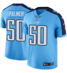 Youth Nike Tennessee Titans #50 Nate Palmer Elite Light Blue Team Color NFL Jersey