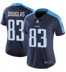 Women's Nike Tennessee Titans #83 Harry Douglas Elite Navy Blue Alternate NFL Jersey