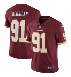Youth Nike Washington Redskins #91 Ryan Kerrigan Elite Burgundy Red Team Color NFL Jersey
