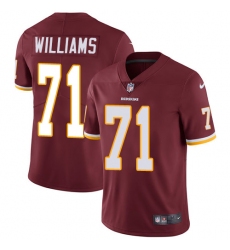Youth Nike Washington Redskins #71 Trent Williams Elite Burgundy Red Team Color NFL Jersey