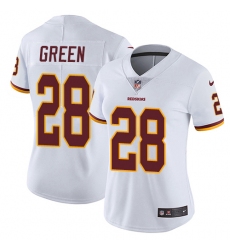 Women's Nike Washington Redskins #28 Darrell Green Elite White NFL Jersey