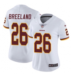 Women's Nike Washington Redskins #26 Bashaud Breeland White Vapor Untouchable Limited Player NFL Jersey