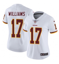 Women's Nike Washington Redskins #17 Doug Williams Elite White NFL Jersey