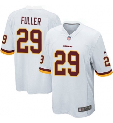 Men's Nike Washington Redskins #29 Kendall Fuller Game White NFL Jersey