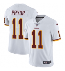 Youth Nike Washington Redskins #11 Terrelle Pryor White Vapor Untouchable Limited Player NFL Jersey