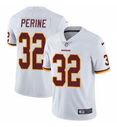 Youth Nike Washington Redskins #32 Samaje Perine White Vapor Untouchable Limited Player NFL Jersey