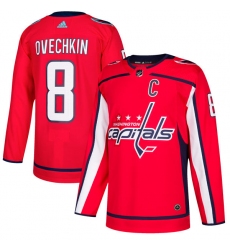 Youth Adidas Washington Capitals #8 Alex Ovechkin Premier Red Home NHL Jersey