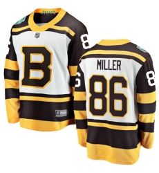 Youth Boston Bruins #86 Kevan Miller White 2019 Winter Classic Fanatics Branded Breakaway NHL Jersey