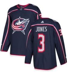 Youth Adidas Columbus Blue Jackets #3 Seth Jones Premier Navy Blue Home NHL Jersey