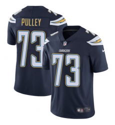 Men's Nike Los Angeles Chargers #73 Spencer Pulley Navy Blue Team Color Vapor Untouchable Limited Player NFL Jersey